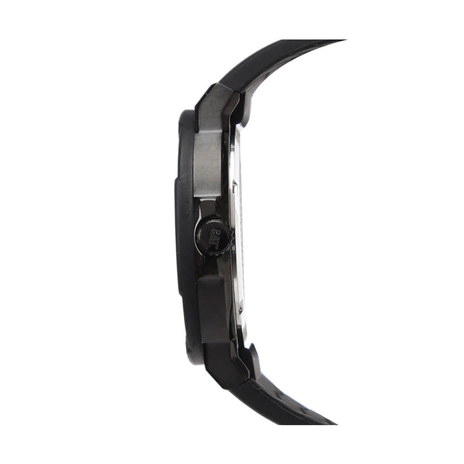 RELOJ CATERPILLAR SH16121131 SHOCK SLIM - BLACK GUN DIAL / 43.5MM / BLACK SILICONE STRAP-2