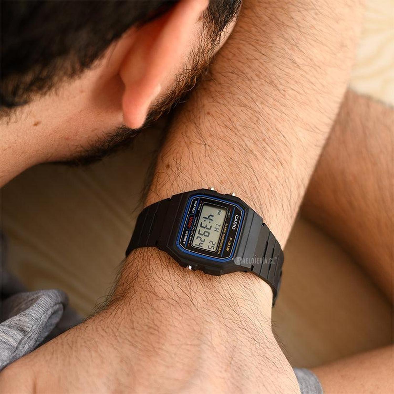 Reloj Casio Digital Hombre F-91W-1D-4
