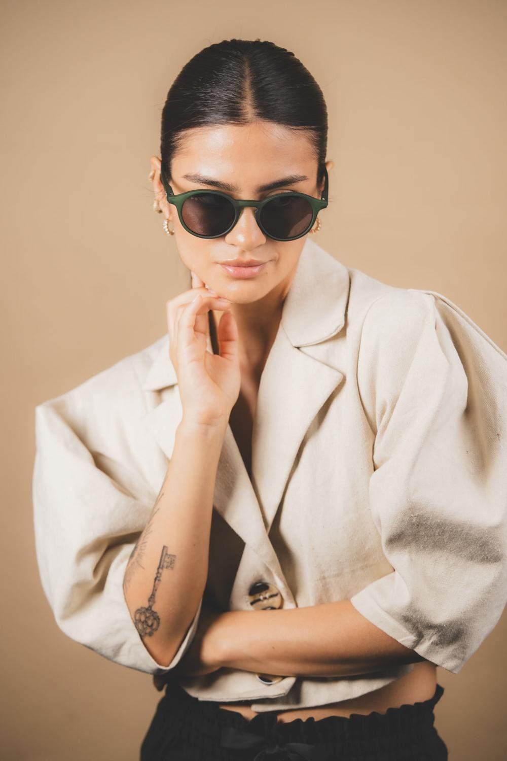 Lentes Inztinto Liam Dark Green Unisex-2