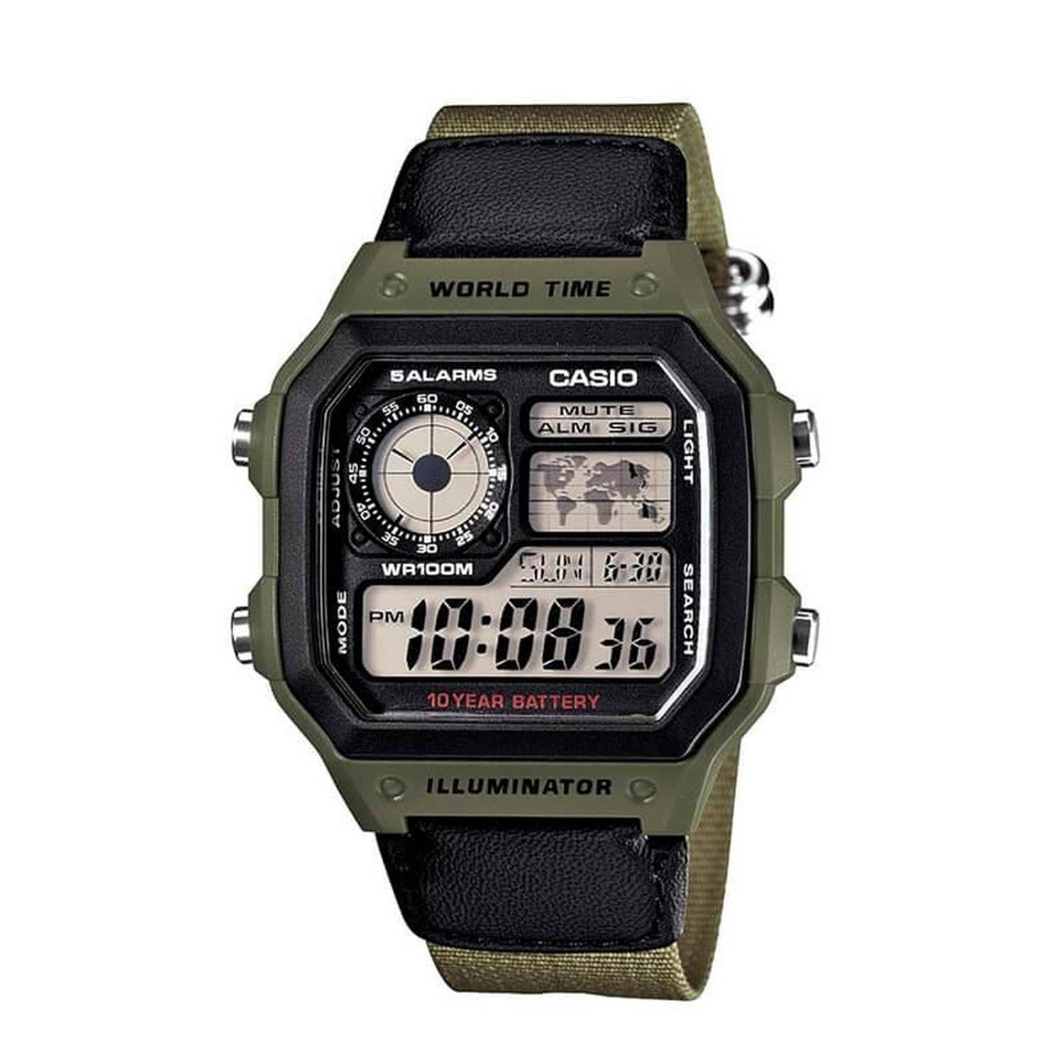 Reloj Casio Digital AE-1200WHB-3BV-0