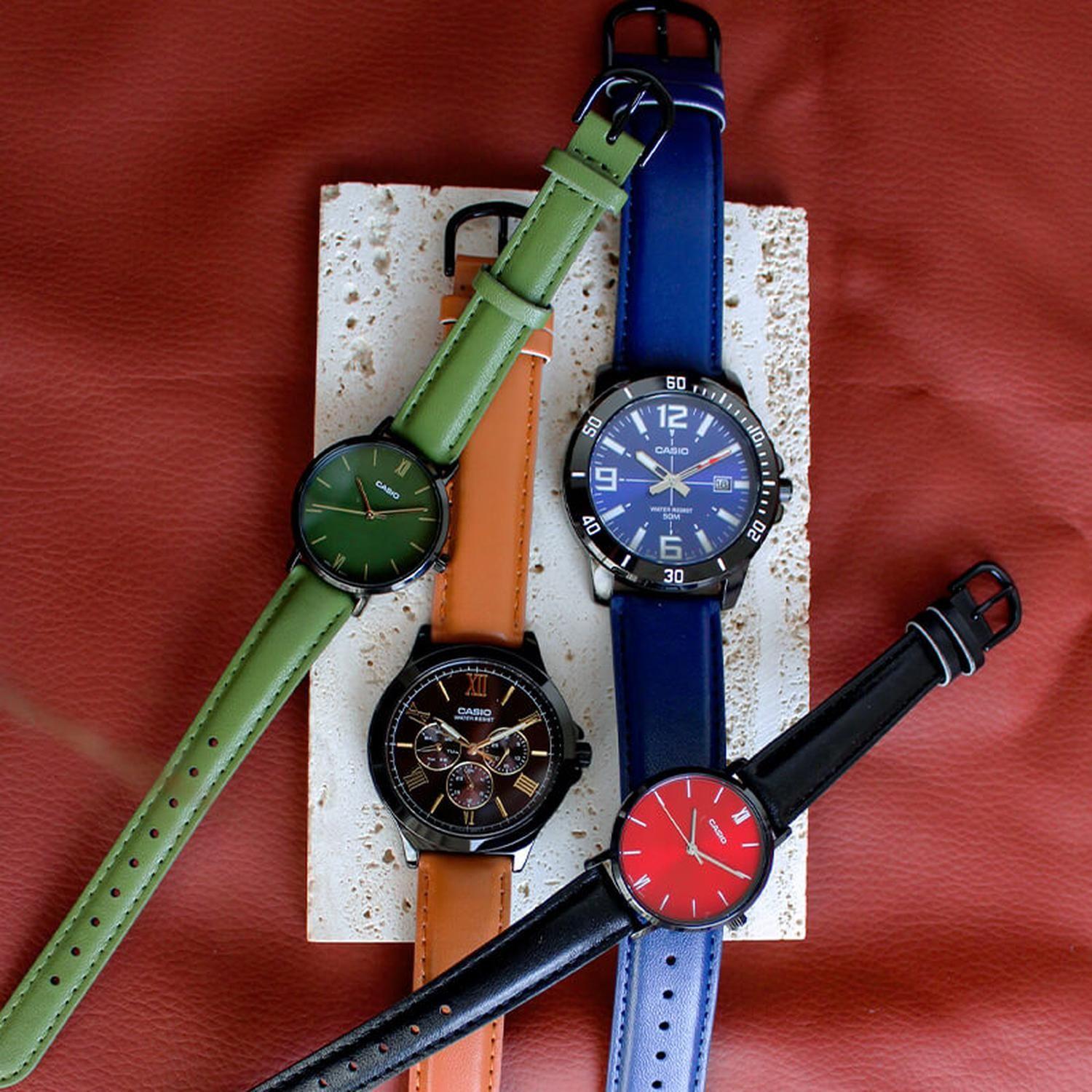 Reloj Casio Análogo Hombre MTP-VD01BL-2BV-1