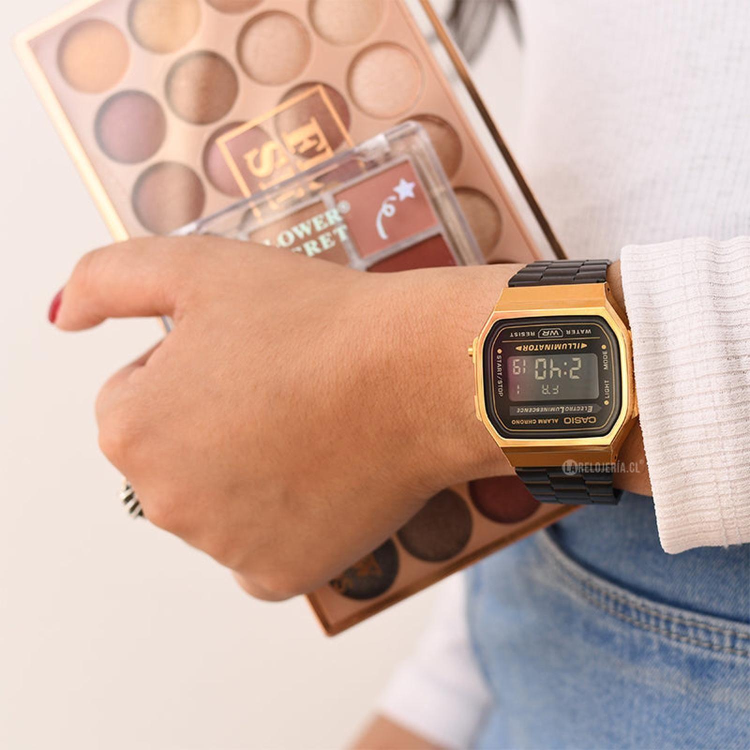 Reloj Casio Digital Unisex A-168WEGB-1B-2