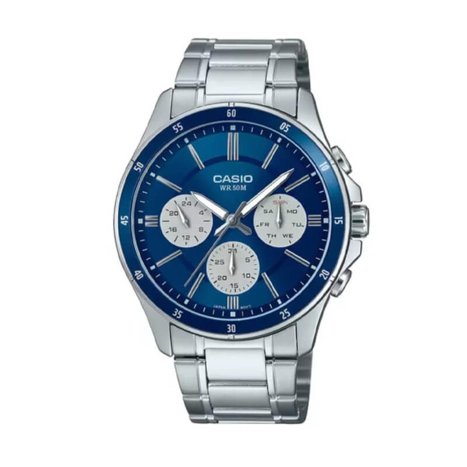 Reloj Análogo Casio Hombre MTP-1374D-2A3V-0