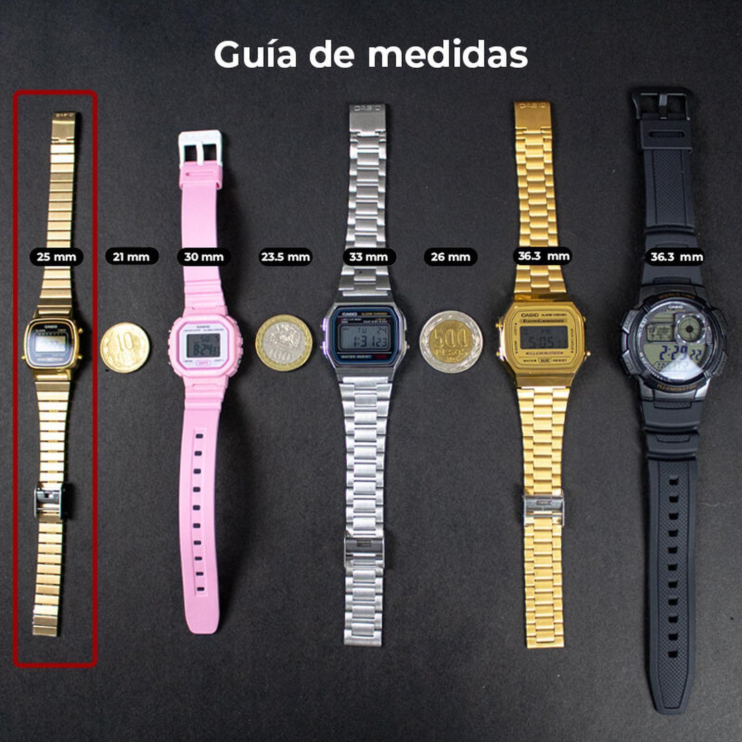 Reloj Casio Digital Dama LA-670WA-1-2