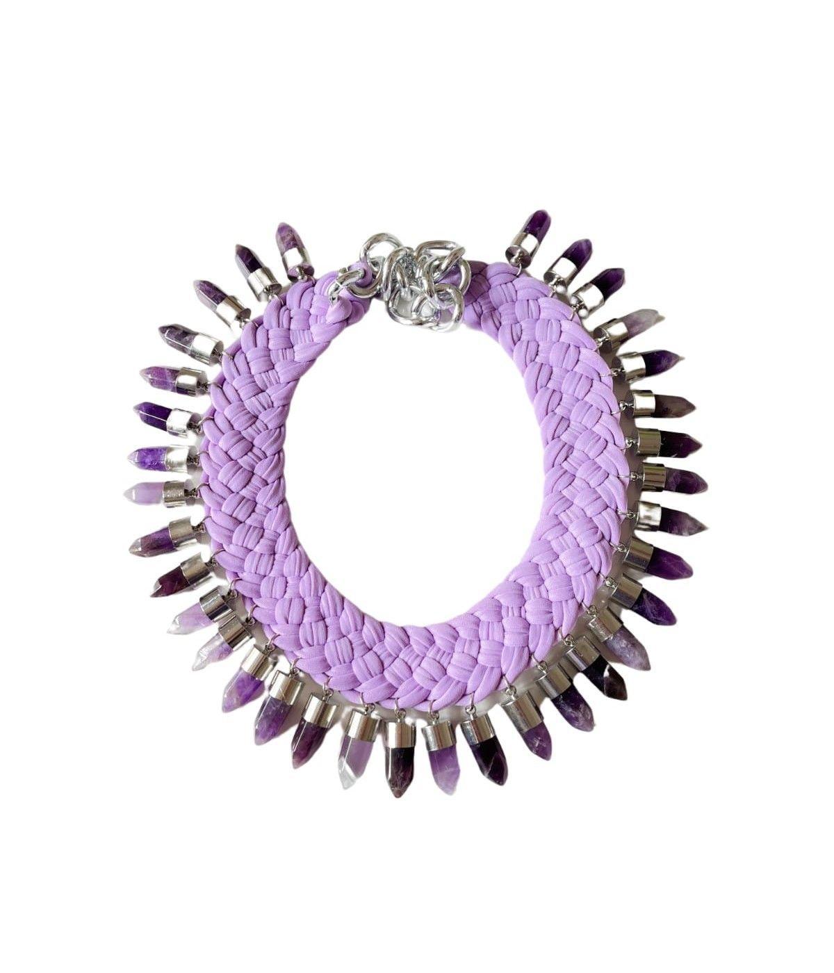 Maria La Biyux Collar Amatista-1