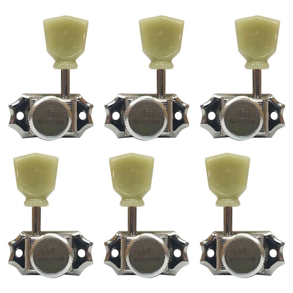 Clavijero con Locking MGT 3L+3R Nickel SD90-SL-0