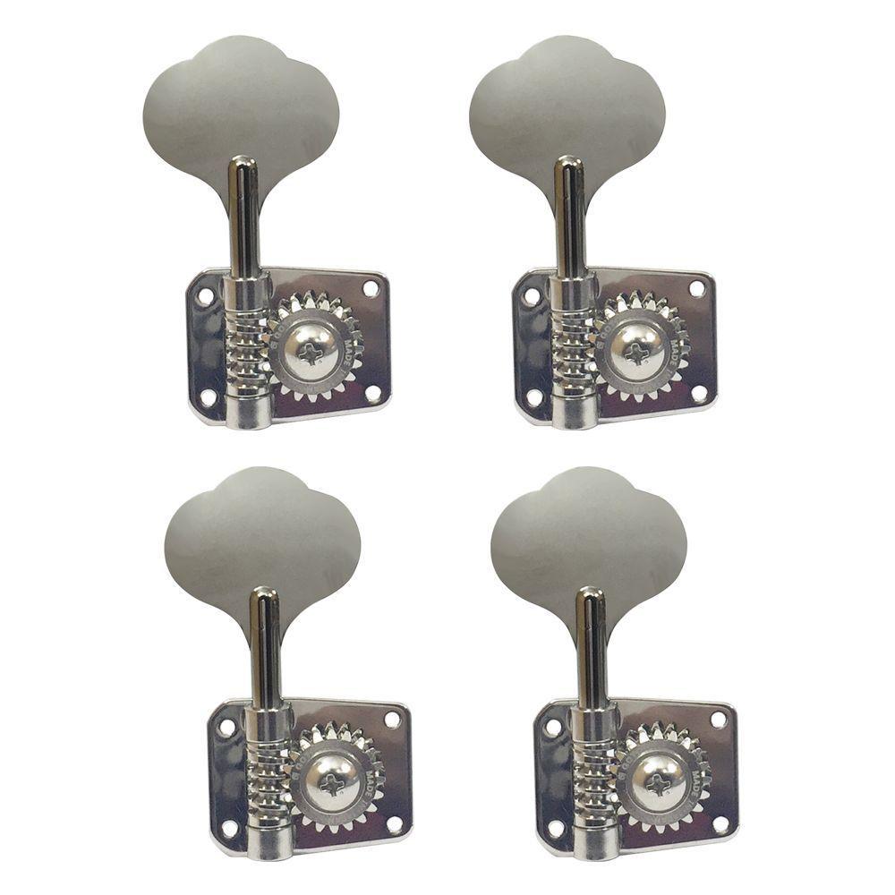 Clavijero 4L Nickel Tipo Jazz Bass GB10-0