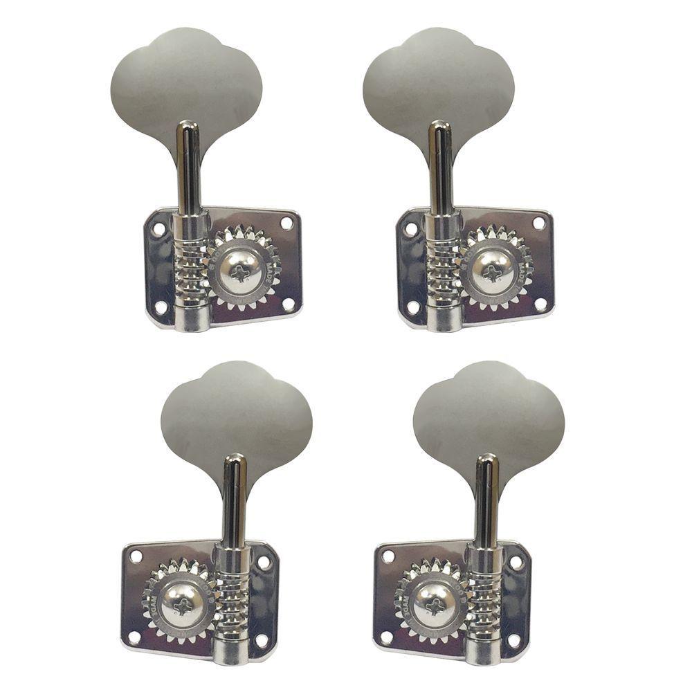 Clavijero 2L+2R Nickel Tipo Jazz Bass GB10-0