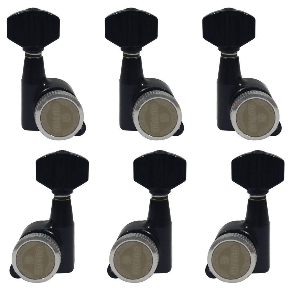 Clavijero con Locking MGT 3L+3R Black SG381-07-0