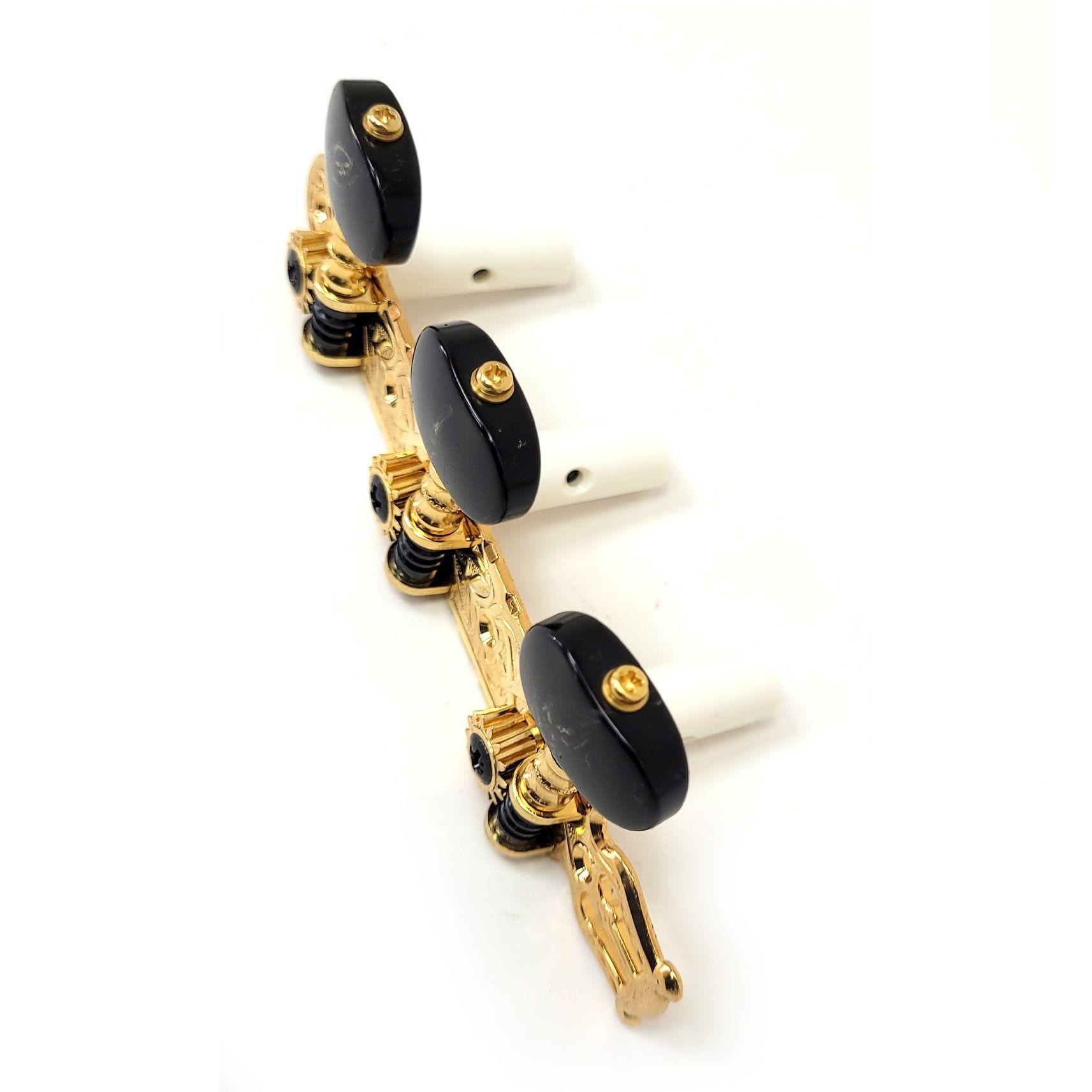 Clavijero 3L+3R. Gold. 35G1600-BB-3