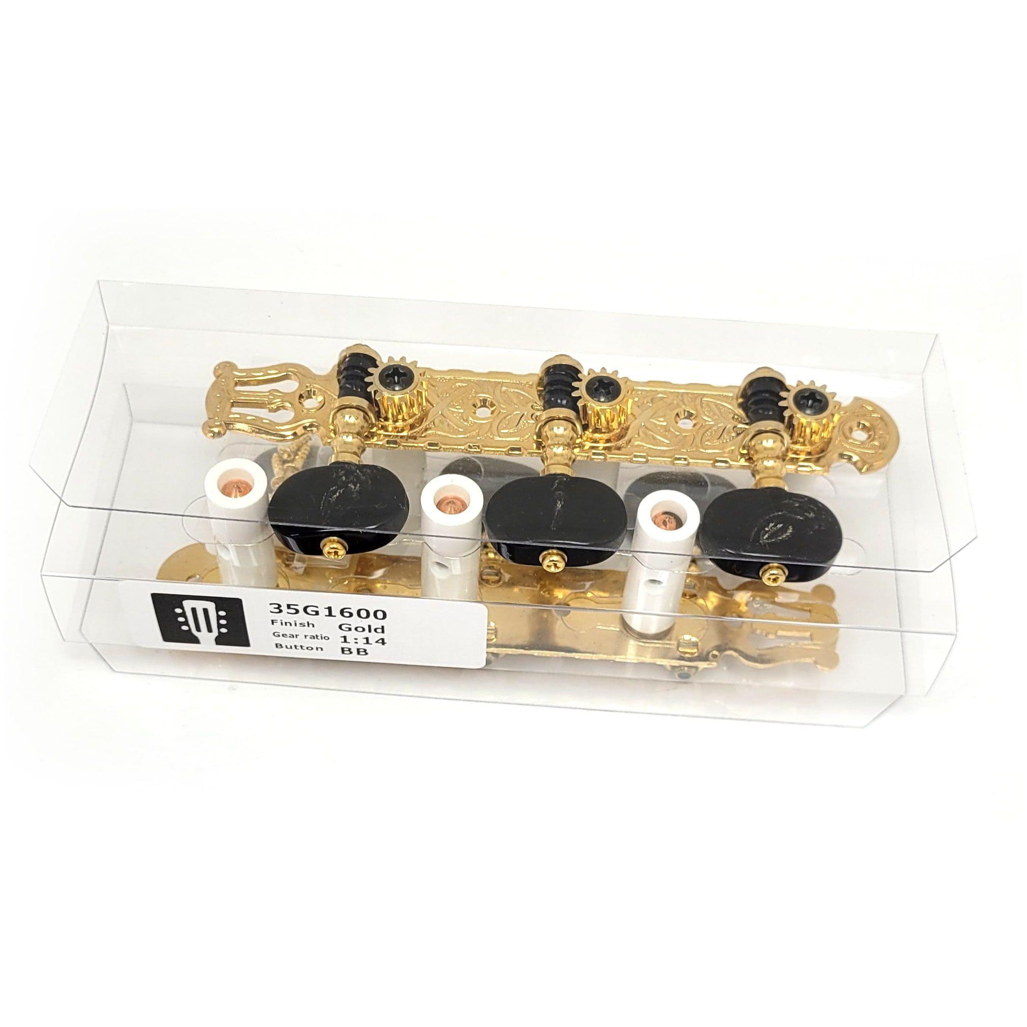 Clavijero 3L+3R. Gold. 35G1600-BB-1