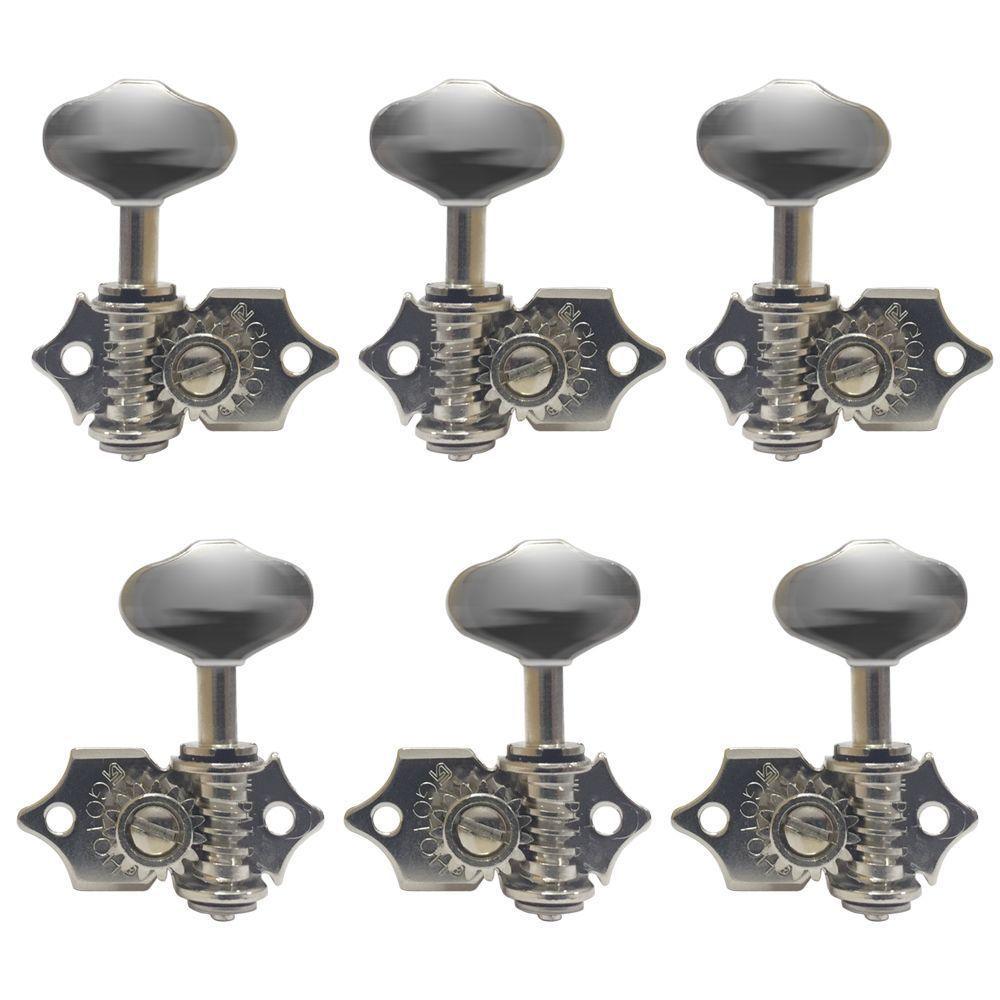 Clavijero 3L+3R Nickel SE700-06M-0