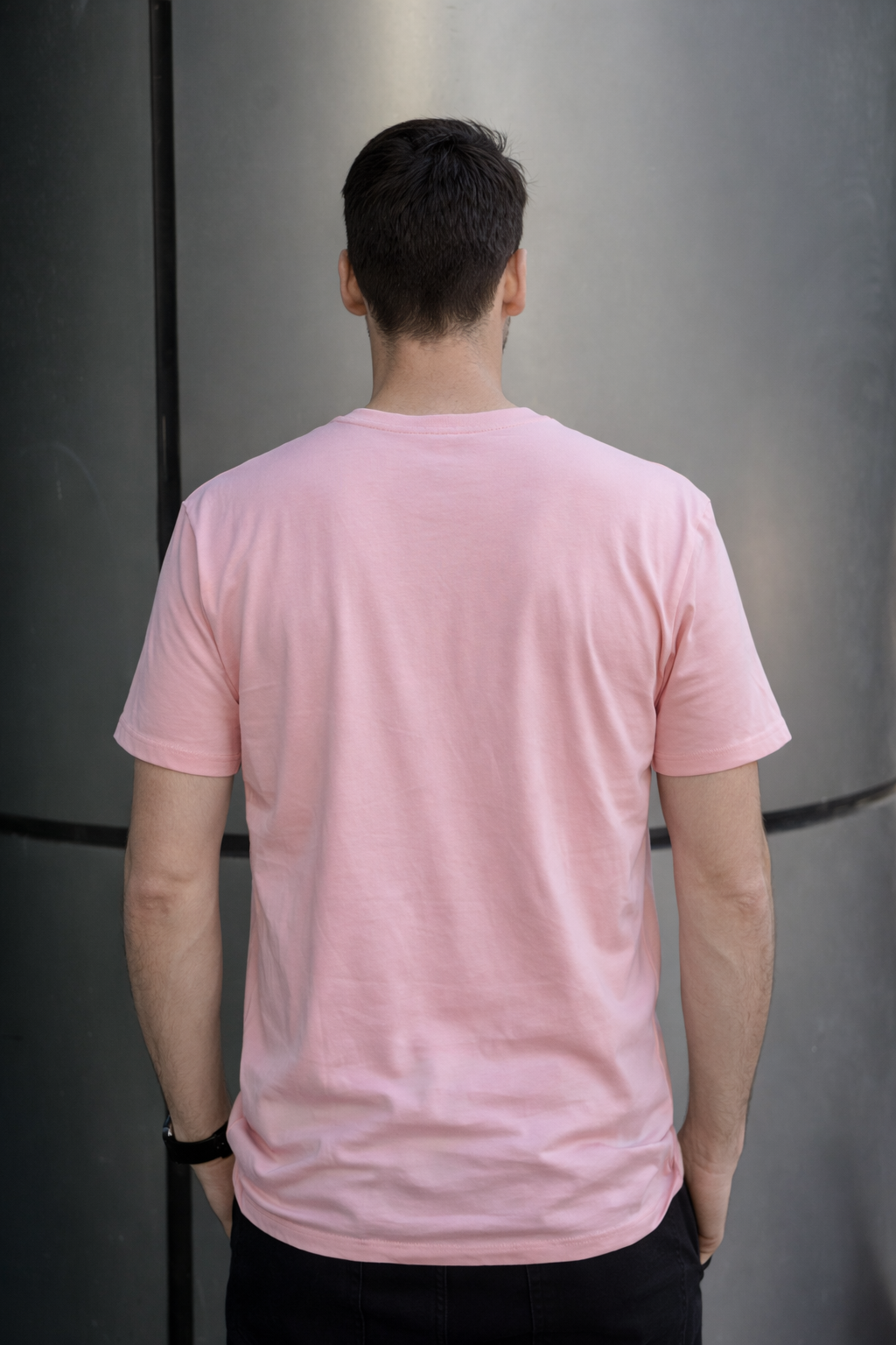 Pack 5 Poleras Algodón Pima - Cuello V-3