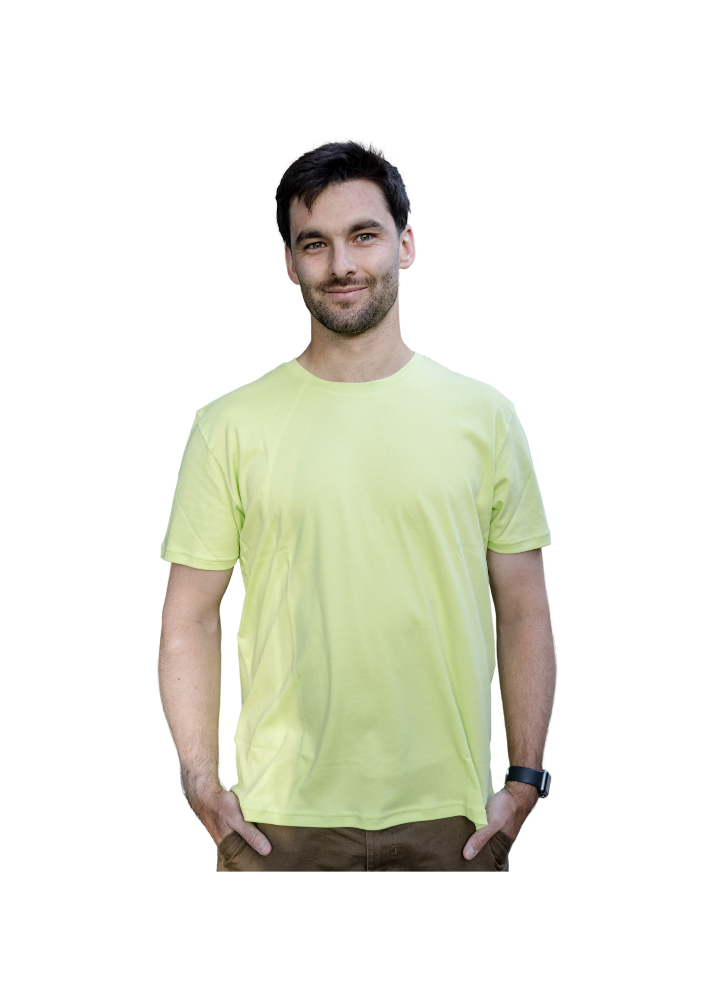 Polera Algodón Pima Citrus Cuello Redondo-1
