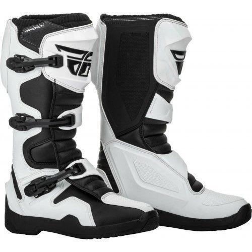 Botas FLY RACING MAVERIK  Blancas-0