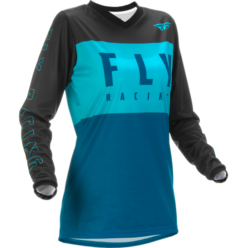 Traje FLY RACING MUJER F-16 Aqua-1