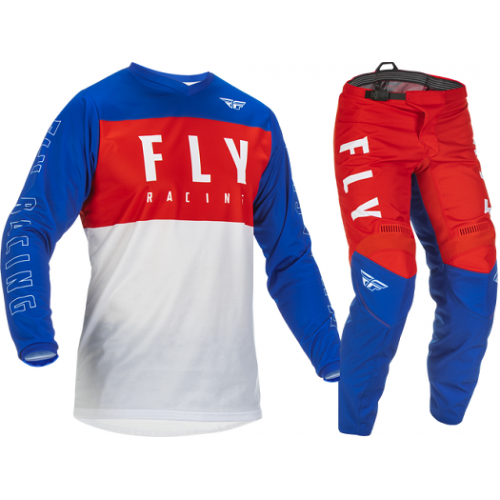 Traje FLY RACING F-16 Rojo Azul-0