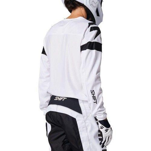 Jersey SHIFT Whit3 Label Blanco Negro-3