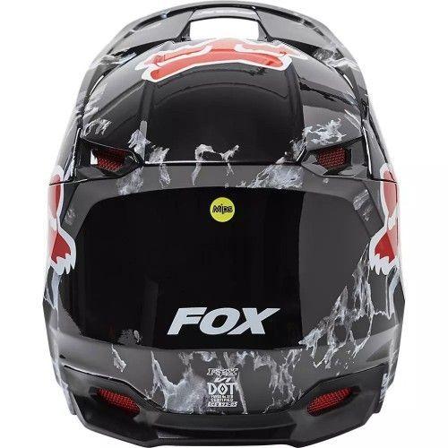 Casco FOX V1 KARRERA Negro-3