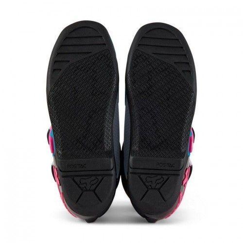 Botas FOX RACING COMP Celeste Rosada-5