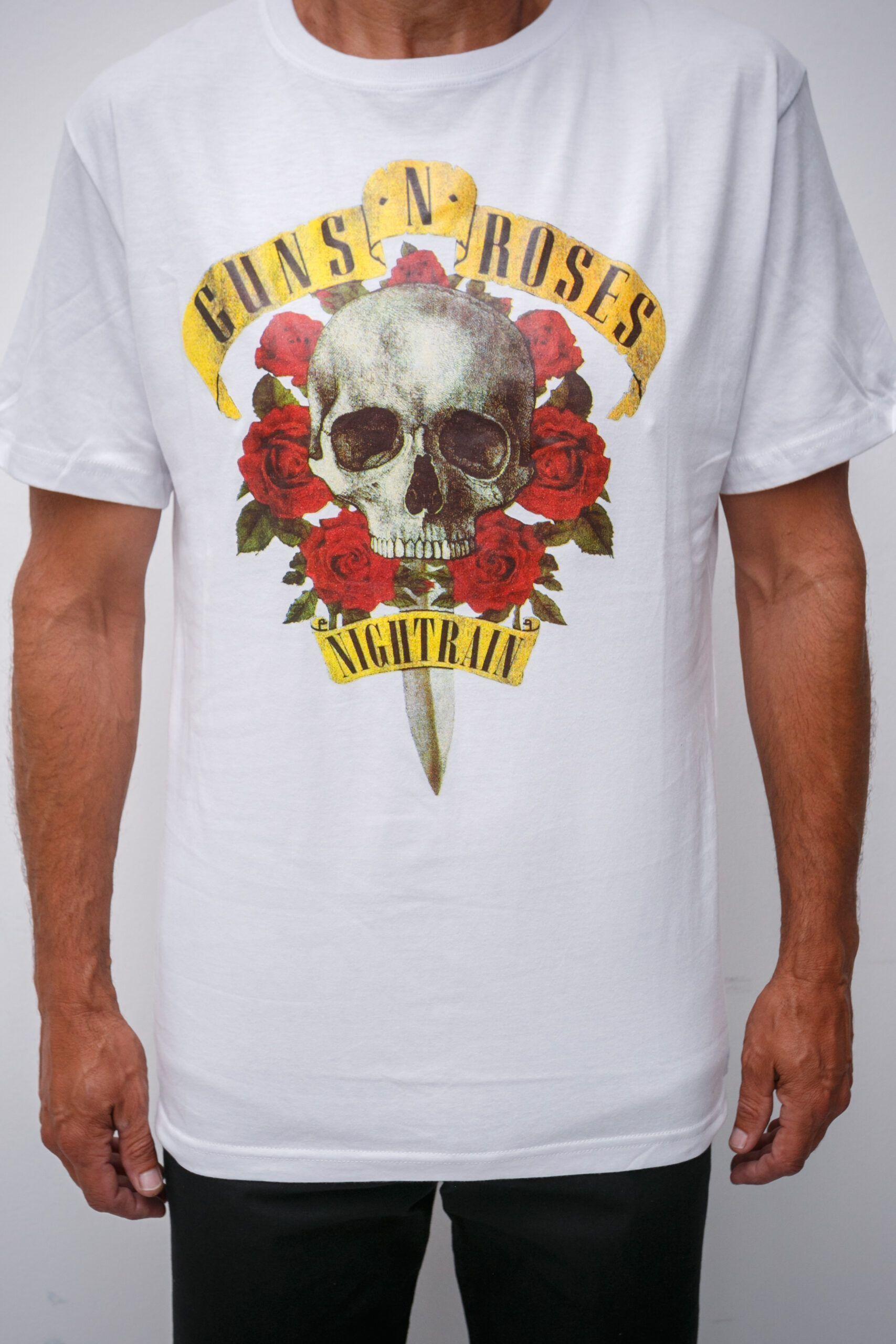 Polera UnNoted Blanca (Guns N' Roses)-0