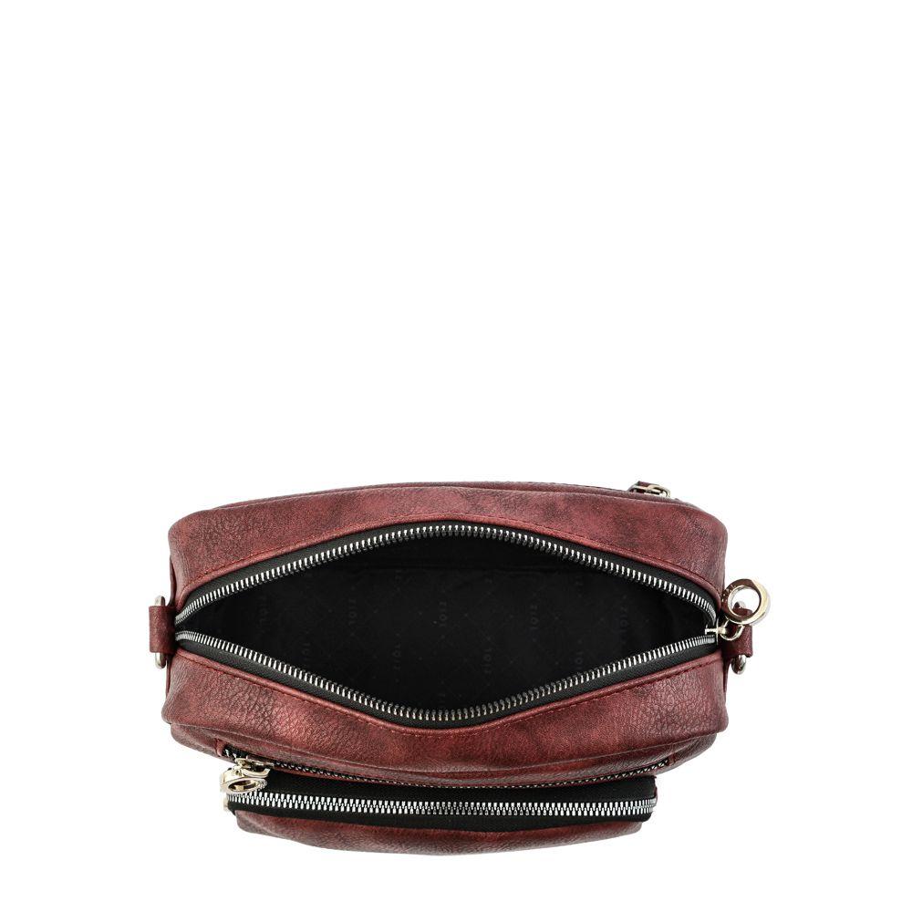 Bandolera Minerva Pequeña Burdeo Ziol-3