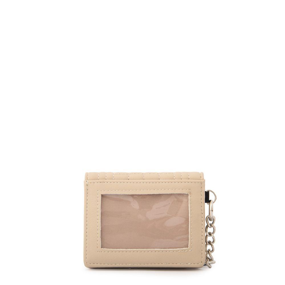 Tarjetero rectangular nay pequeña beige-1