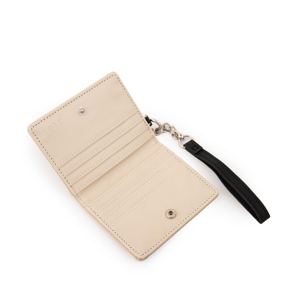 Tarjetero rectangular nay pequeña beige-2