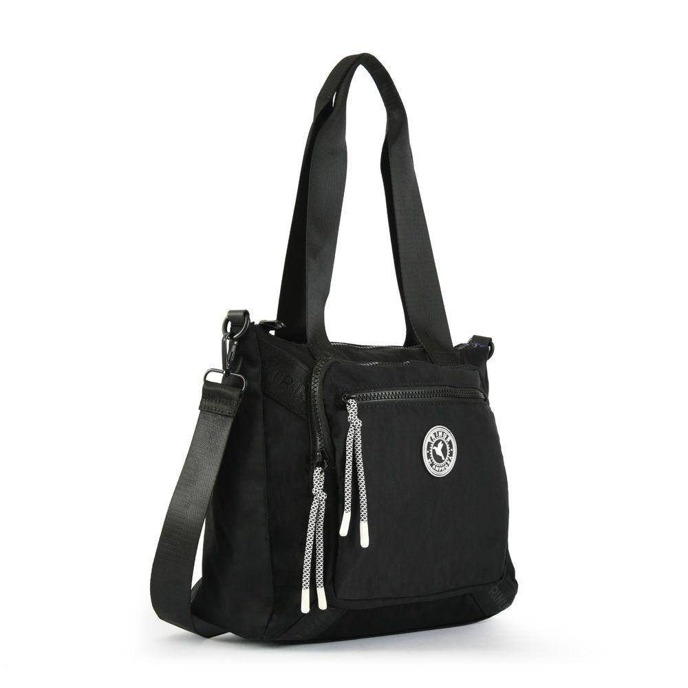 Cartera dos asas mediana ait negro-1
