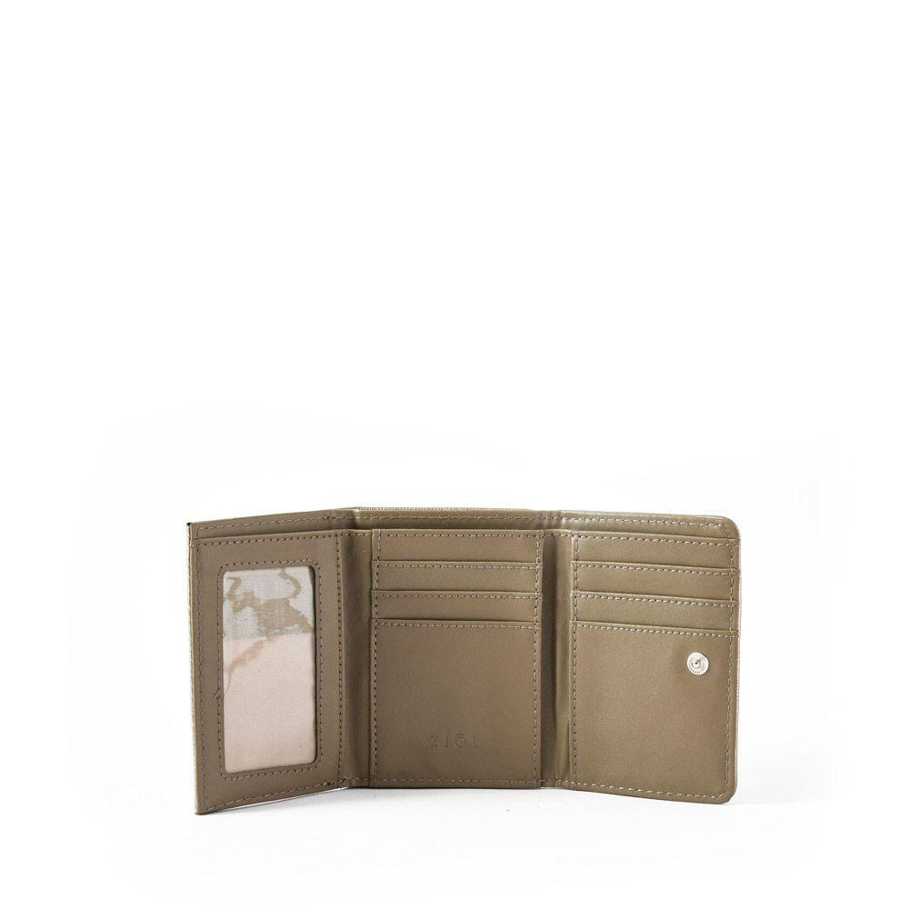 Fraila Billetera Cierre Exterior Chica Plateado-2