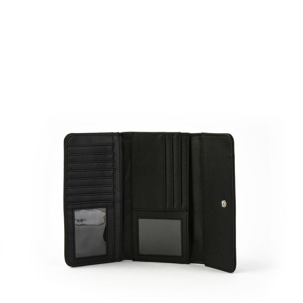 Billetera mediana sivila negro-2