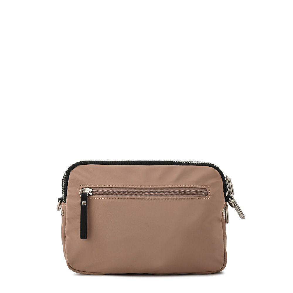 Cartera bandolera mediana lisette beige oscuro-2