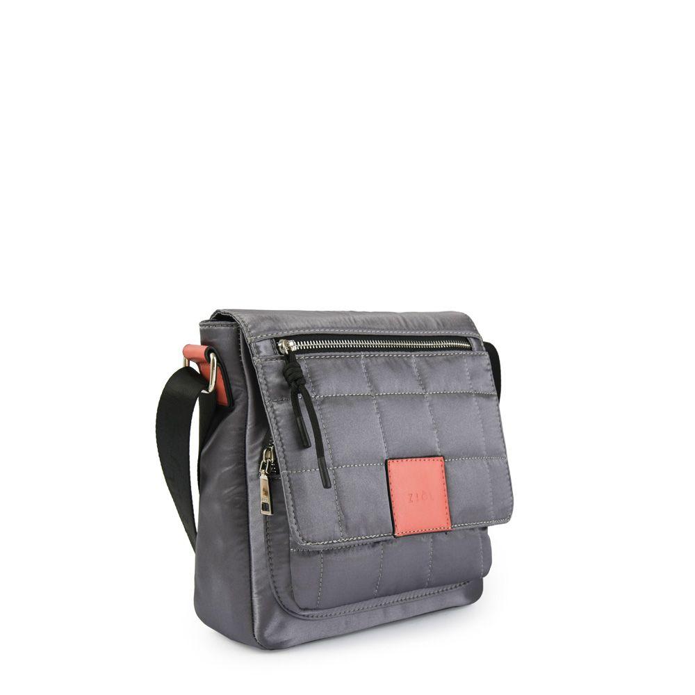 Bandolera Ziol Mediana Himalia Plateado-3