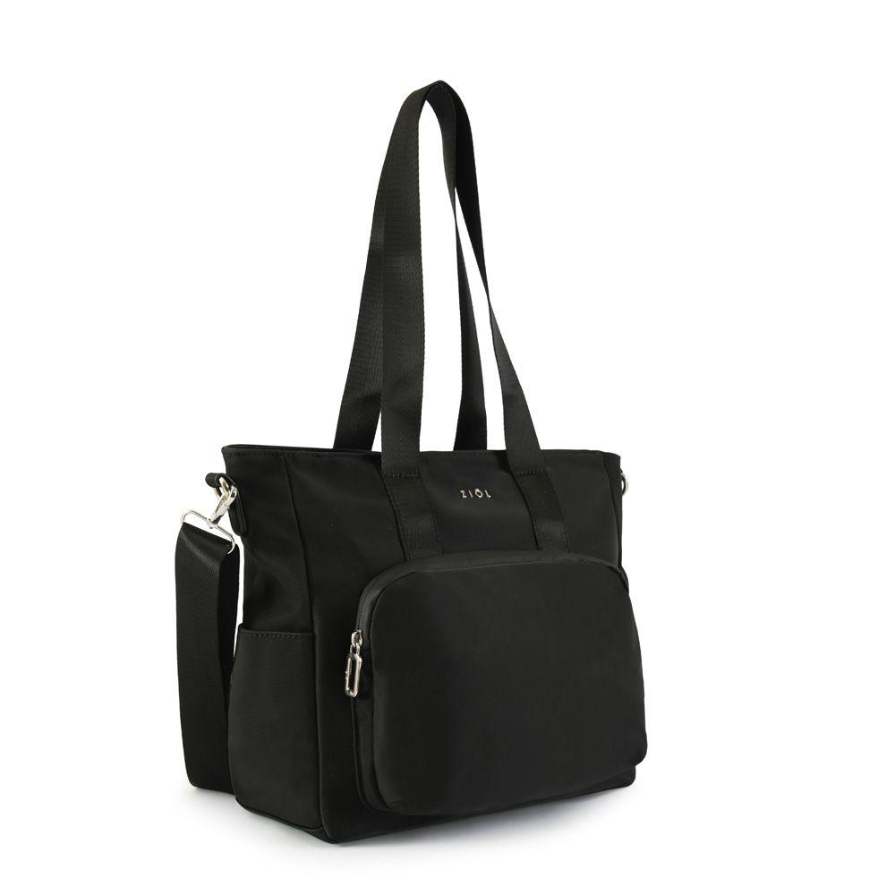 Cartera dos asas mediana mosset negro-1