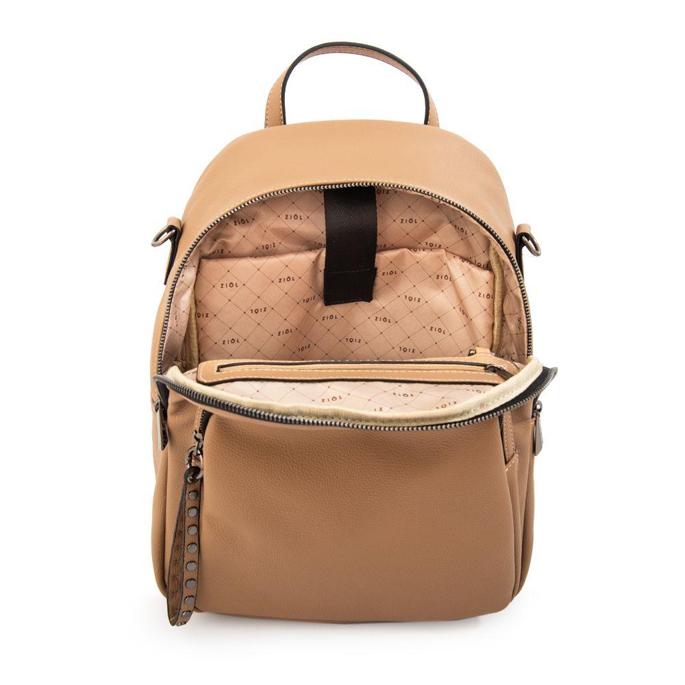 Mochila nahia mediana beige oscuro-3