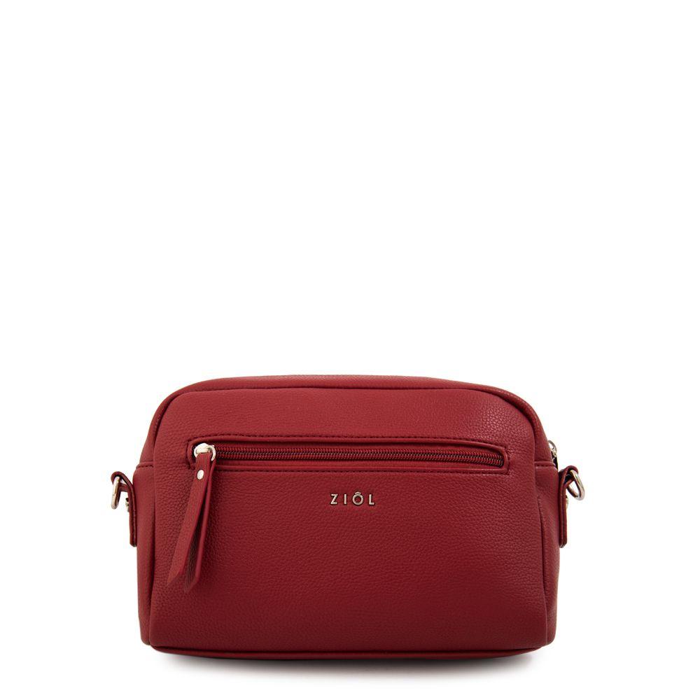 Cartera Bandolera javiera mediana rojo-2