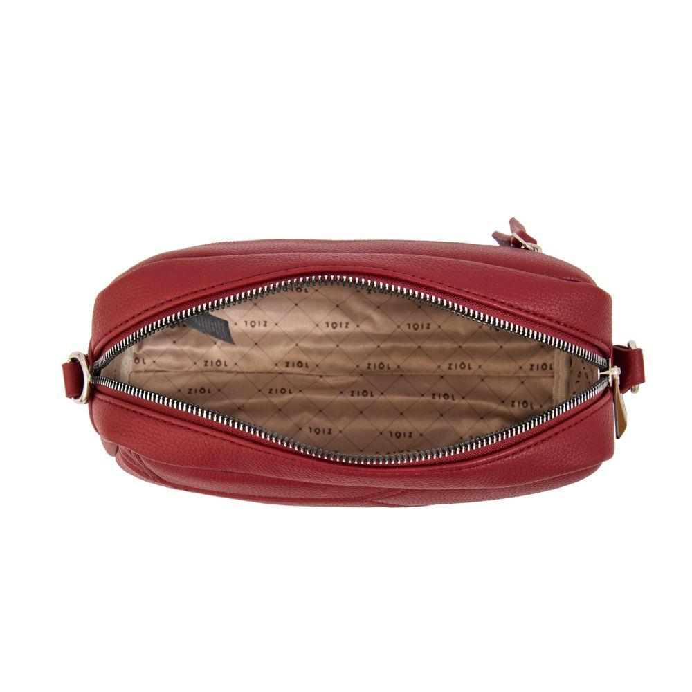 Cartera Bandolera javiera mediana rojo-3