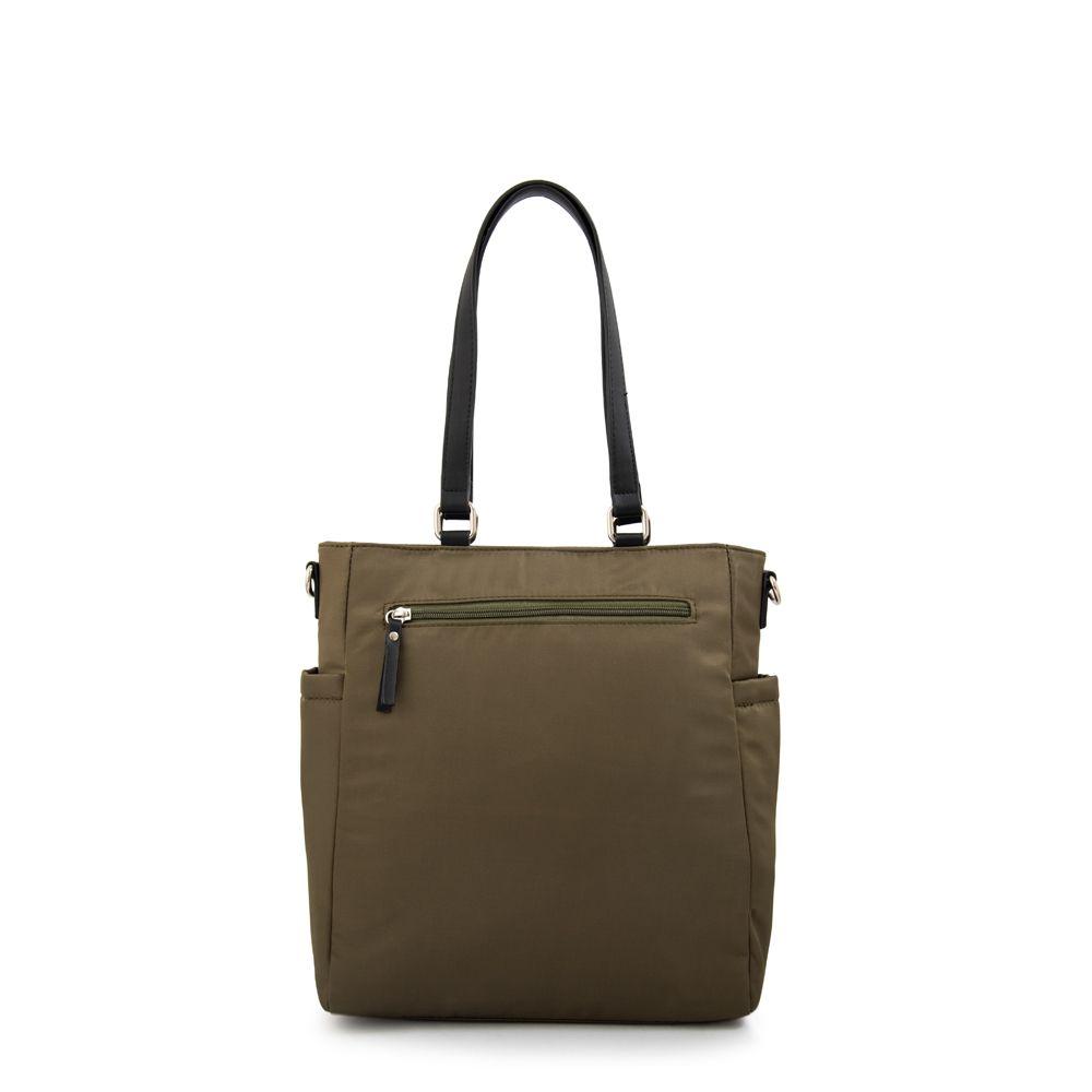 Cartera Dos Asas grande belina verde oliva-2