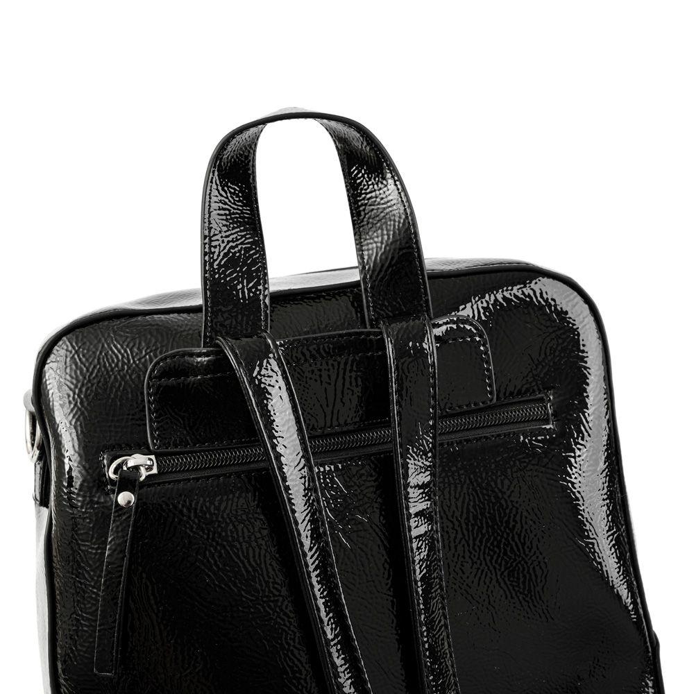 Mochila Con Tapa Mediana Manchester Negro-2