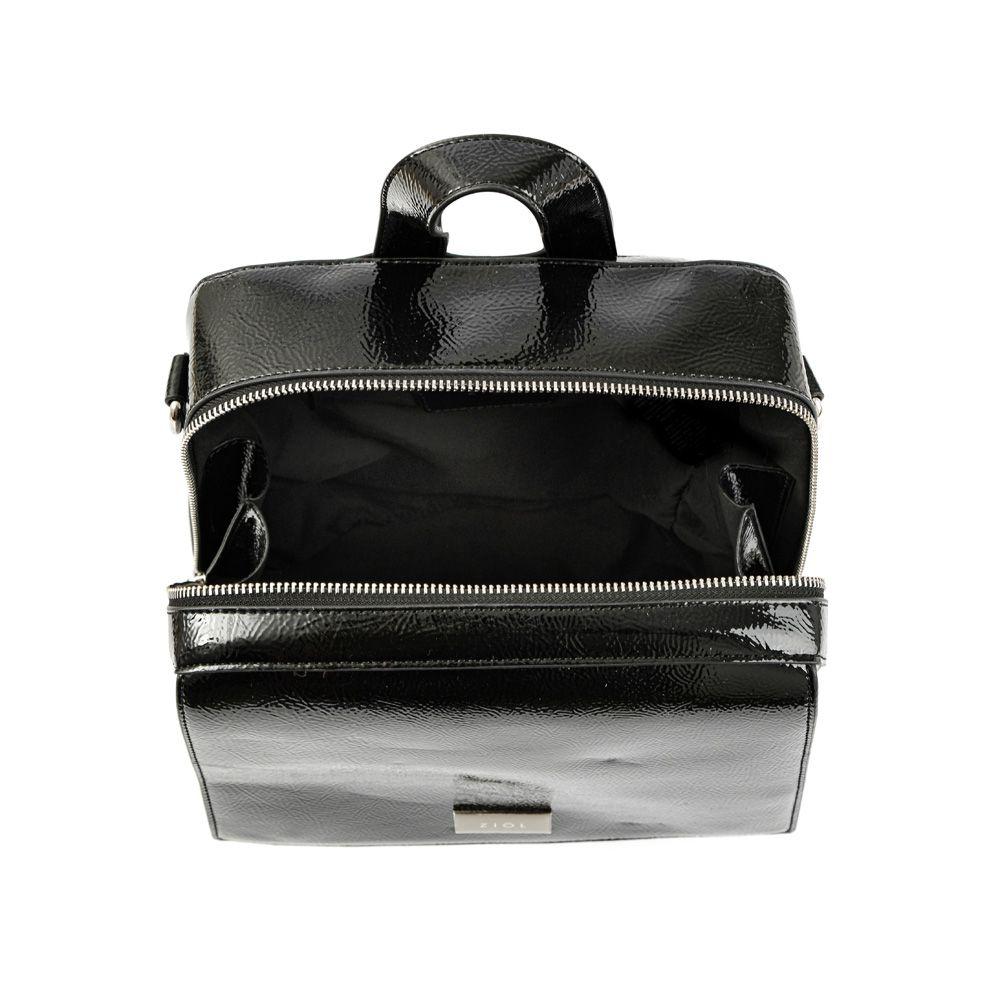 Mochila Con Tapa Mediana Manchester Negro-3