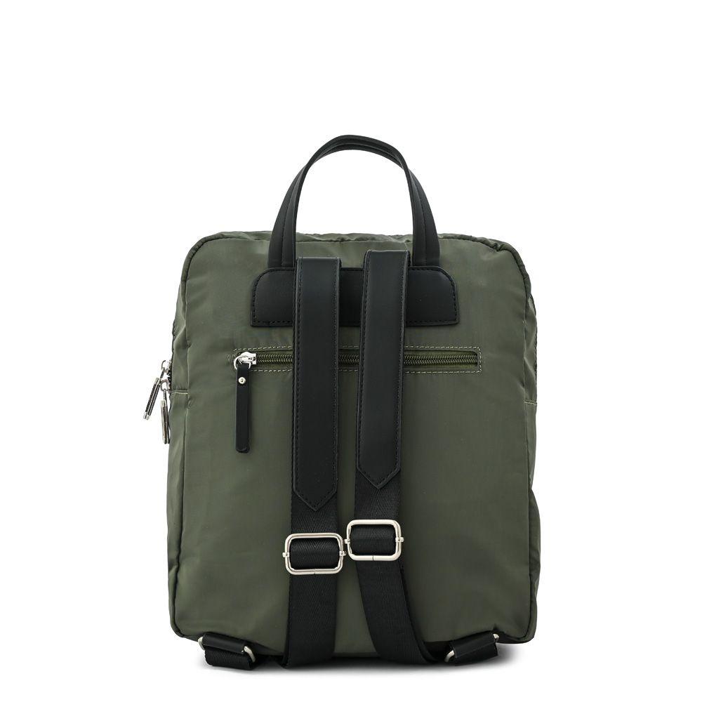 Mochila mediana carla verde oliva-2