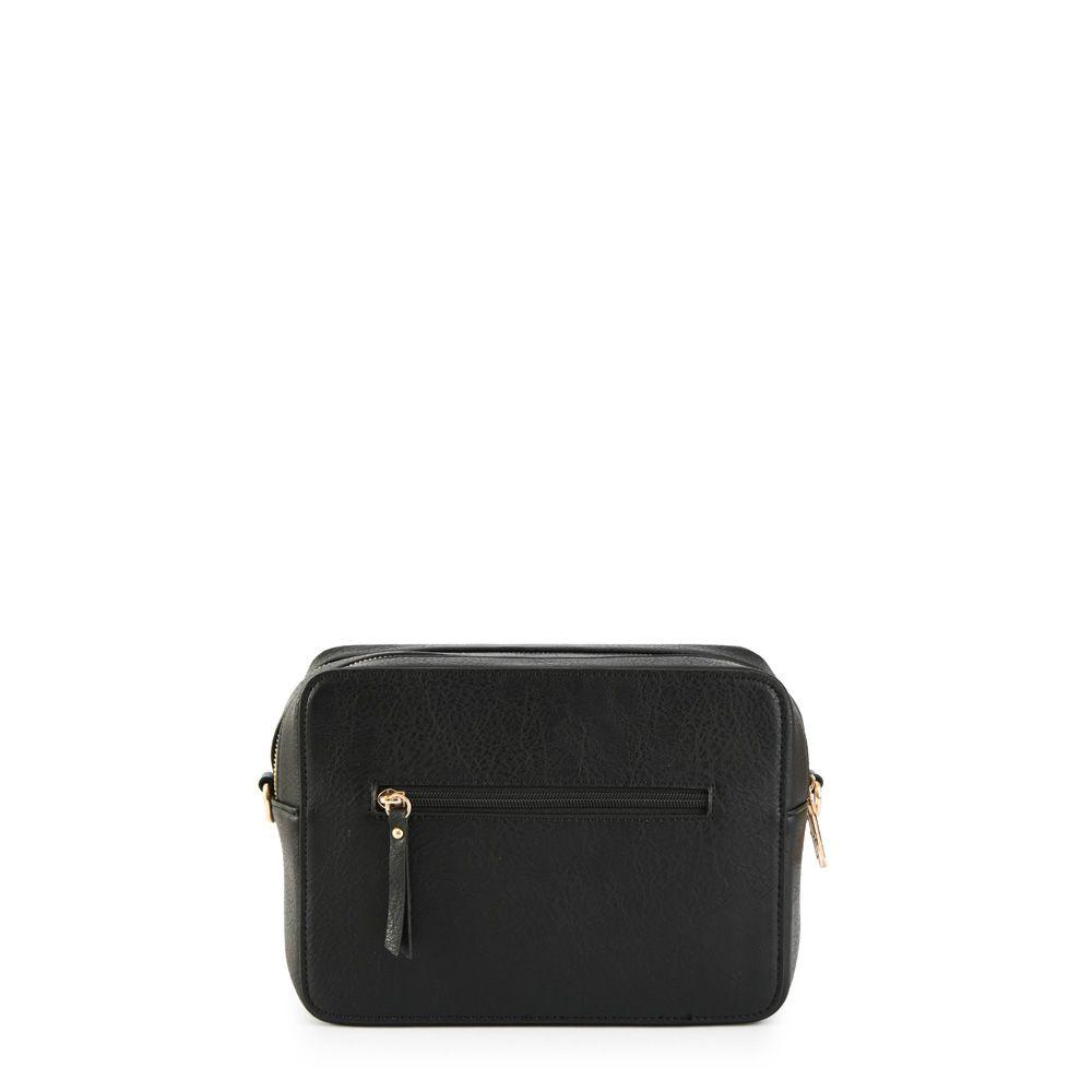 Cartera bandolera pequeña milena negro-2