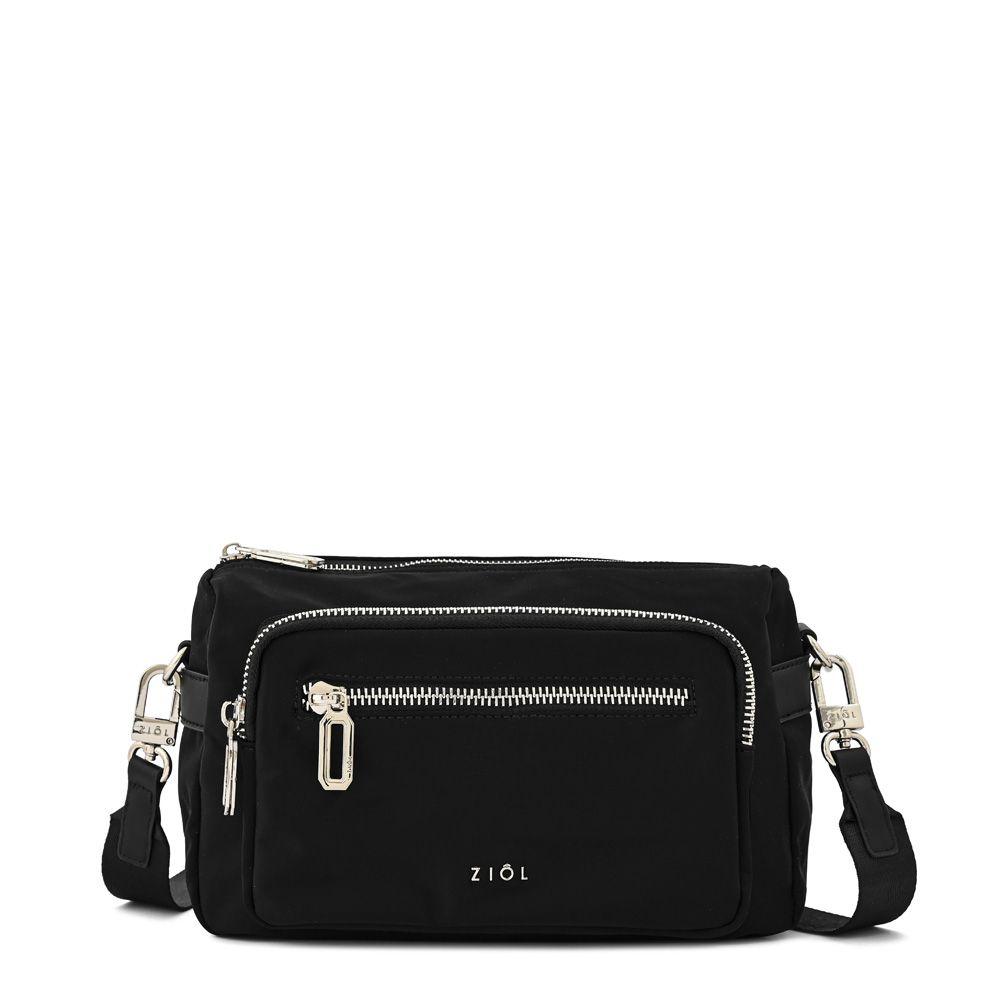 Cartera bandolera mediana ruby negro-0