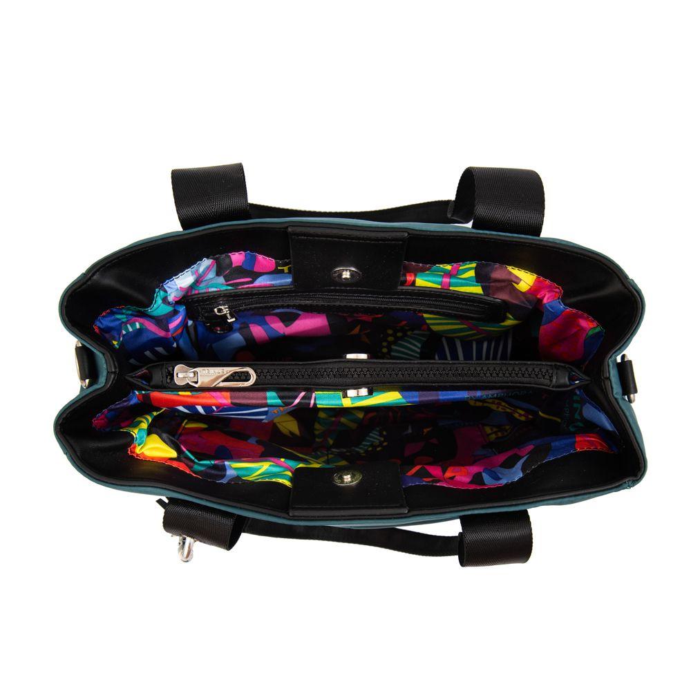 Cartera Dos Asas grande juliana petroleo oscuro-3