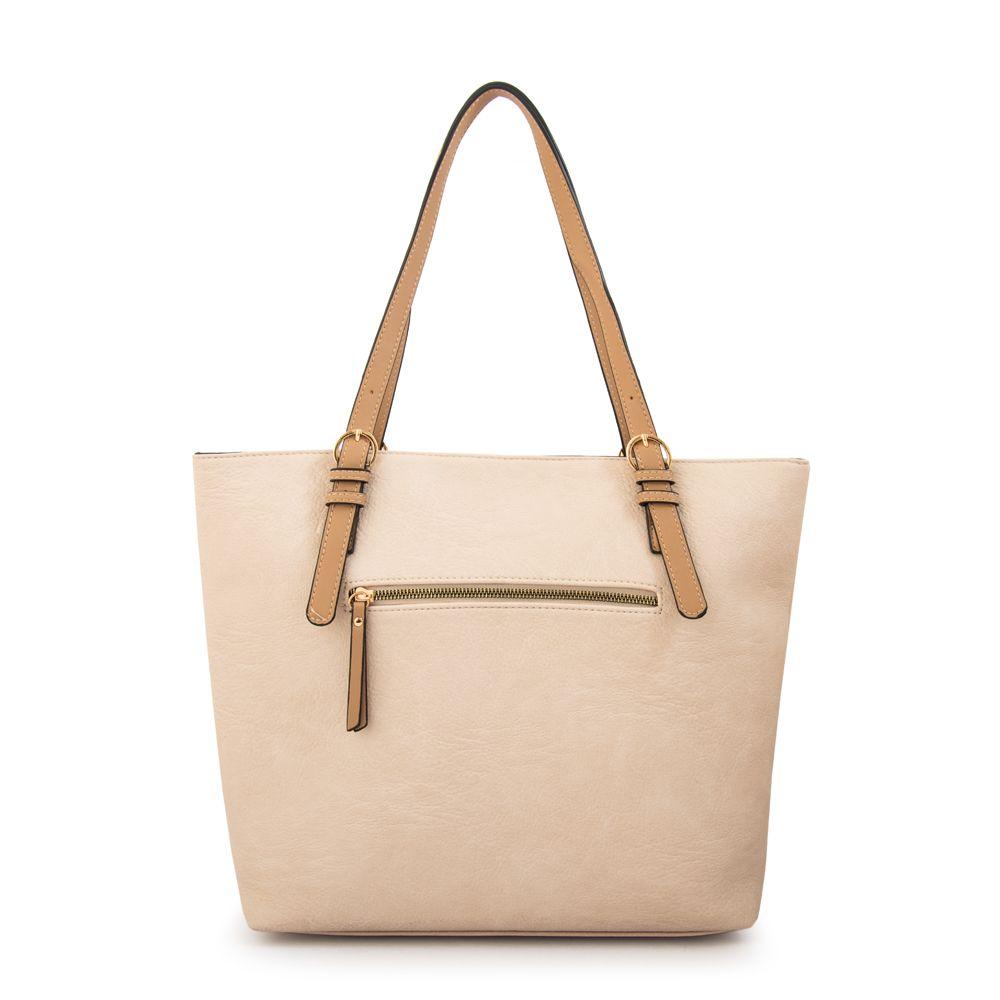 Cartera tote fabiola blanco crudo-2