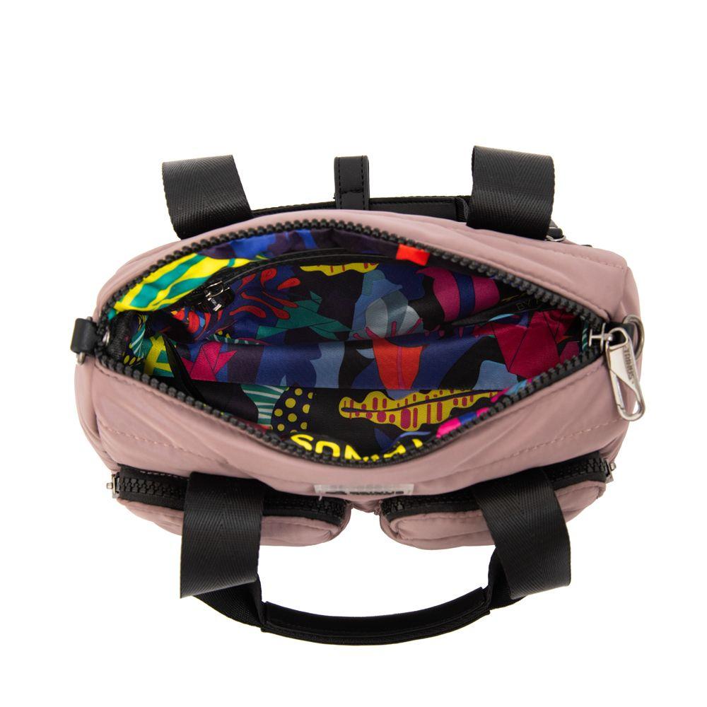 Cartera tote tiana pequeña rosa viejo-4