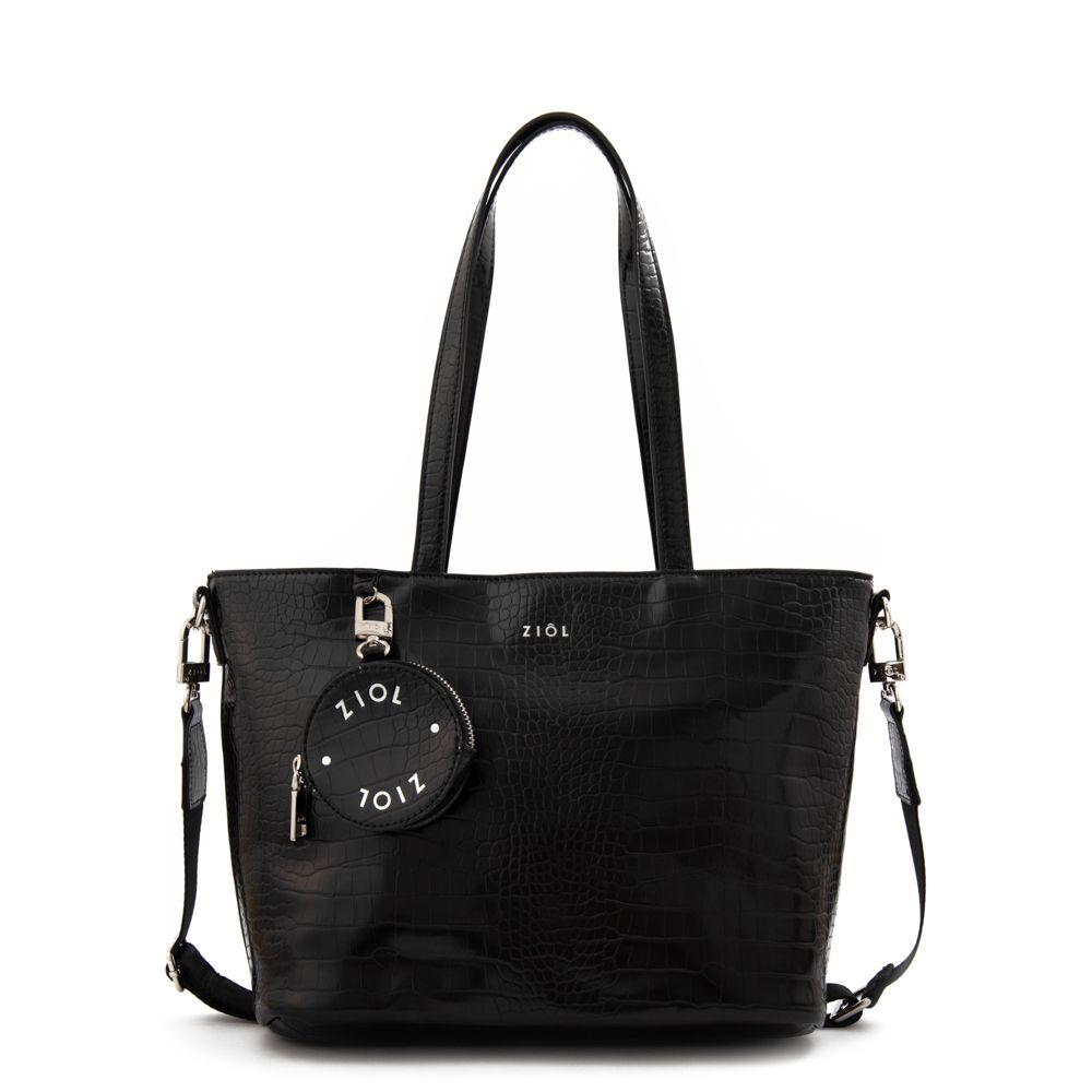 Cartera dos asas grande avin negro especial-0
