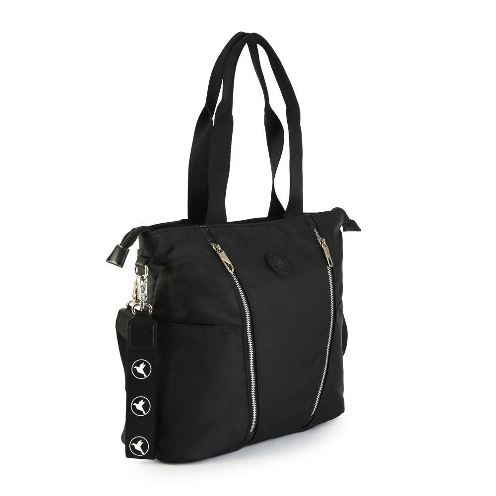 Cartera Dos Asas Shopping adelle negro-1