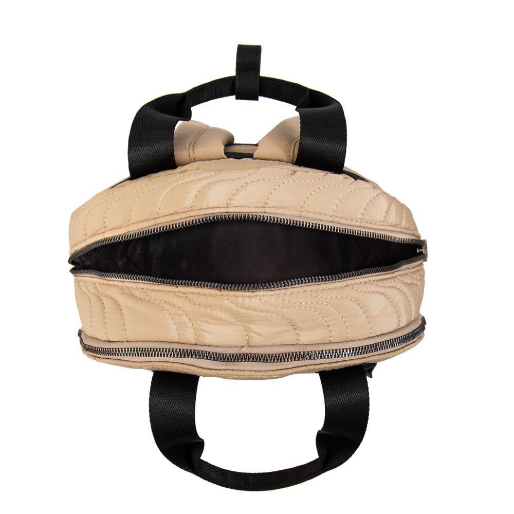 Mochila abigail mediana beige-3