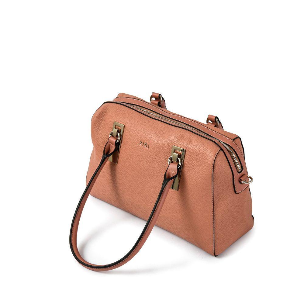 Rufinita Cartera Tipo Dos Asas Baul Rosa Viejo-1